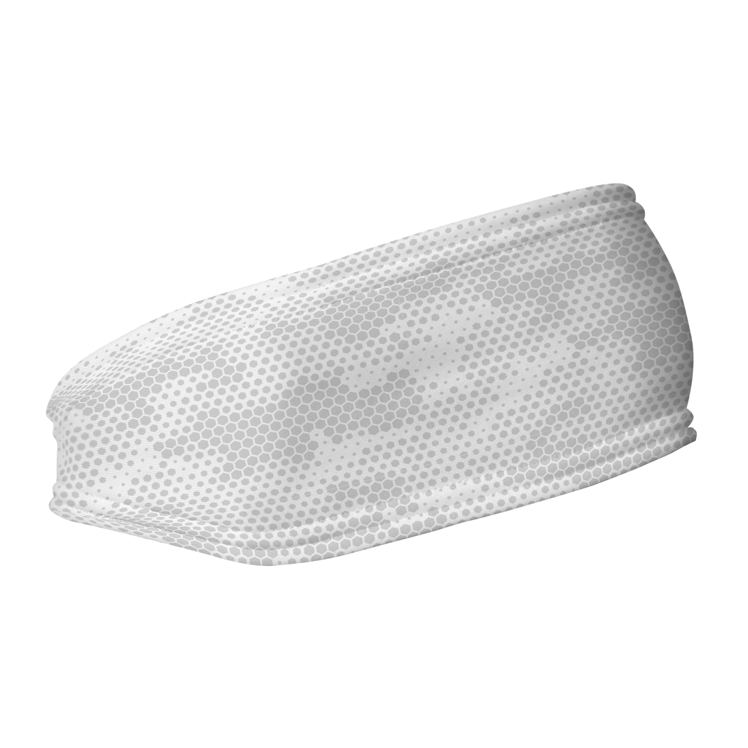 Fashion Fleece Headband with Hex Camo. Made in the USA, Vertical Athletics brand.