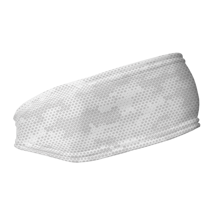 Fashion Fleece Headband with Hex Camo. Made in the USA, Vertical Athletics brand.
