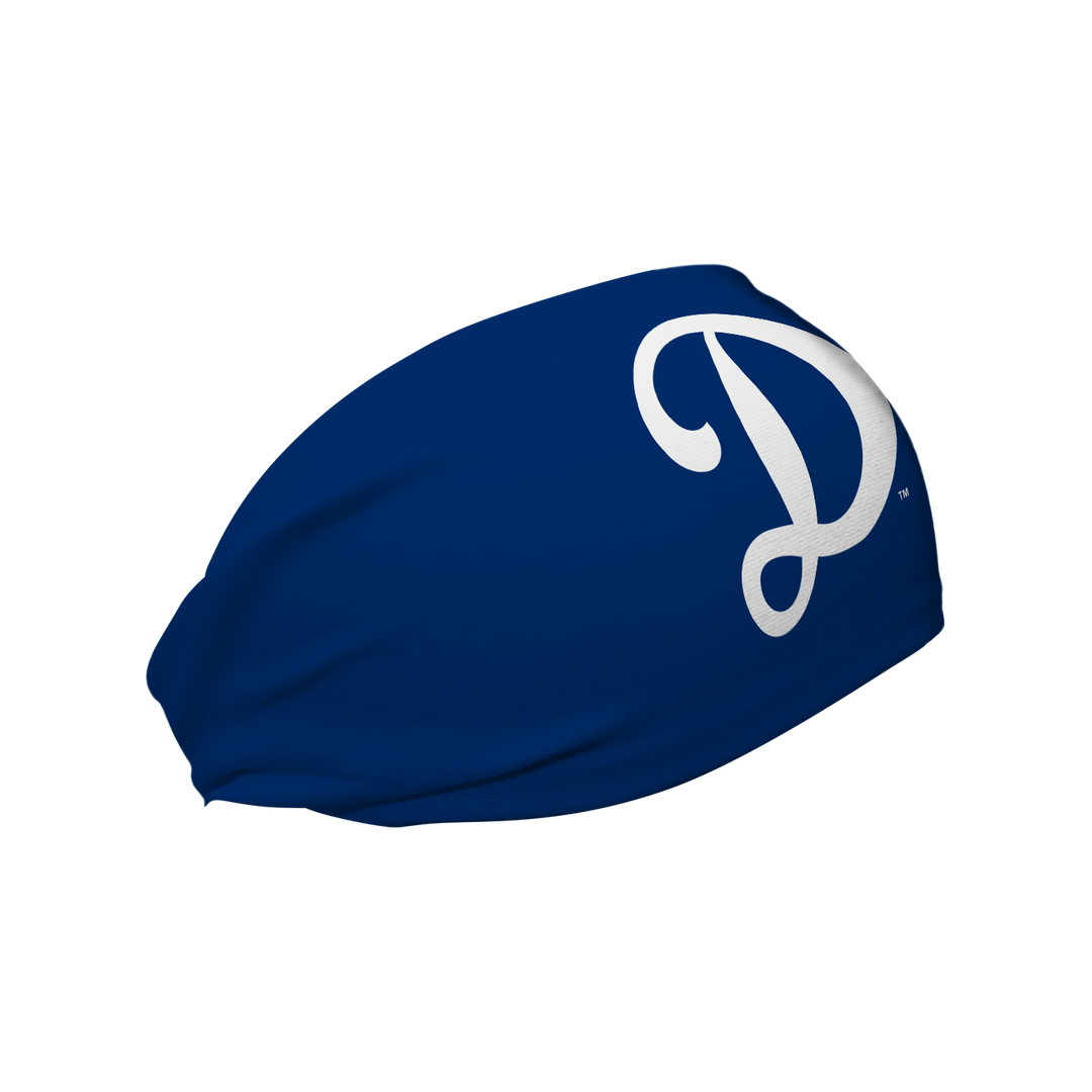 MLB licensed Los Angeles Dodgers cooling headband with Alt logo. Made in the USA, Vertical  Athletics brand. 
