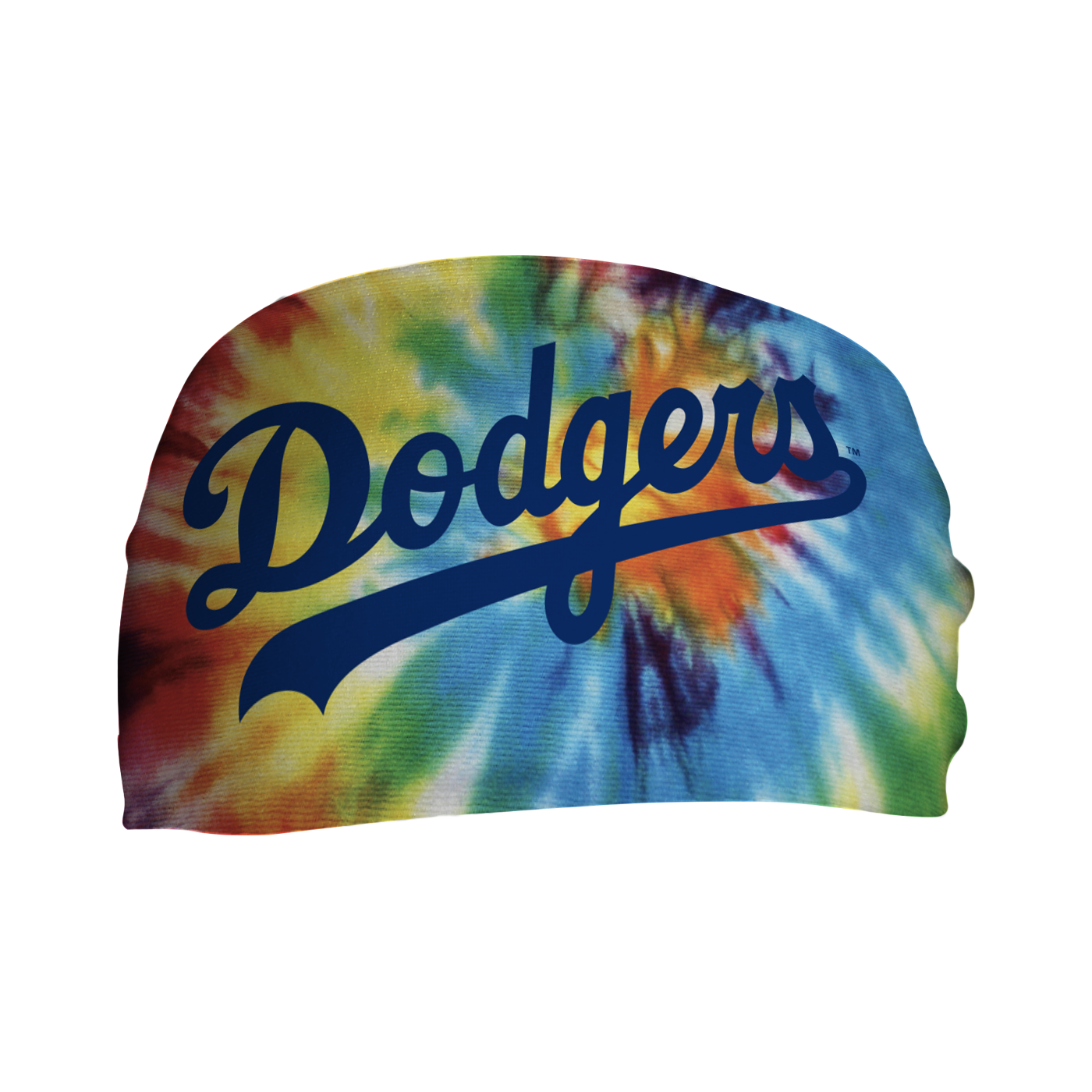 Dodgers Cooling Headband: Tie-Dye Wordmark – Vertical Athletics