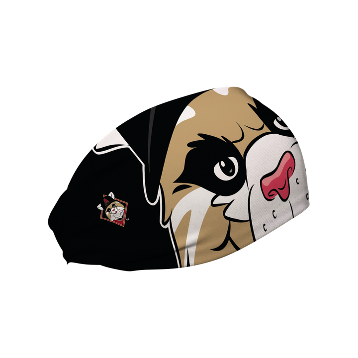 MLB Arizona Diamondbacks cooling headband with mascot stare. Made in USA, Vertical Athletics brand.