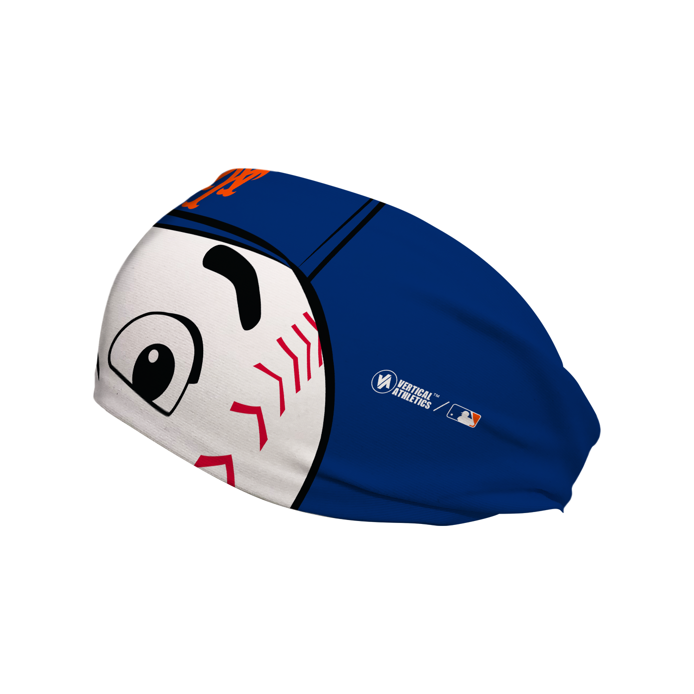 Mets Cooling Headband: Mascot Stare (Mr. Met) – Vertical Athletics