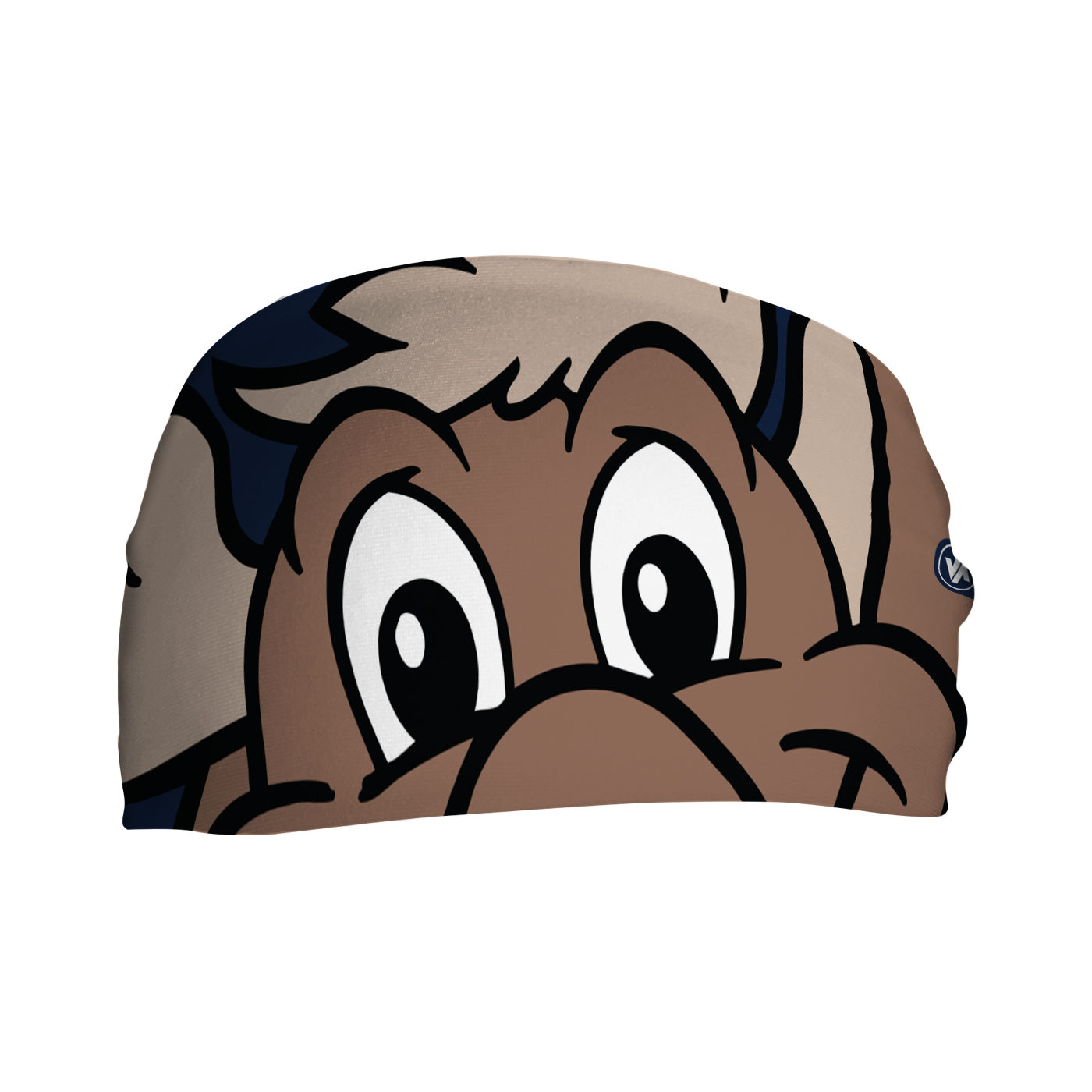 Mariners Cooling Headband: Mascot Stare (Mariner Moose) – Vertical