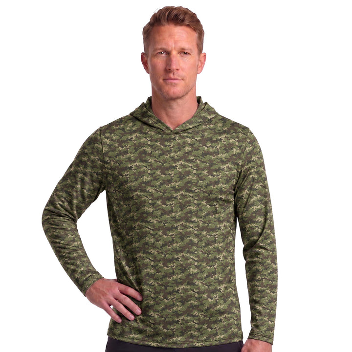 Woodland Camo Army Green DiamondCool men&