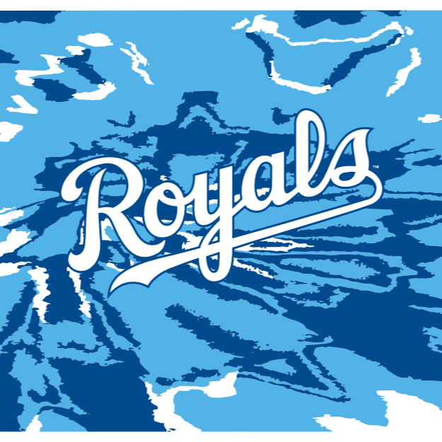 MLB Miami Marlins cooling sun scarf with Team Tie-Dye. Made in the USA. Vertical Athletics brand.