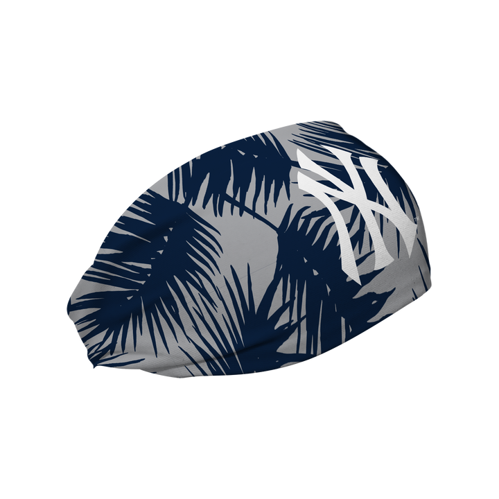 MLB licensed New York Yankees cooling headband with Coop Big Palm. Made in the USA, Vertical Athletics brand. 