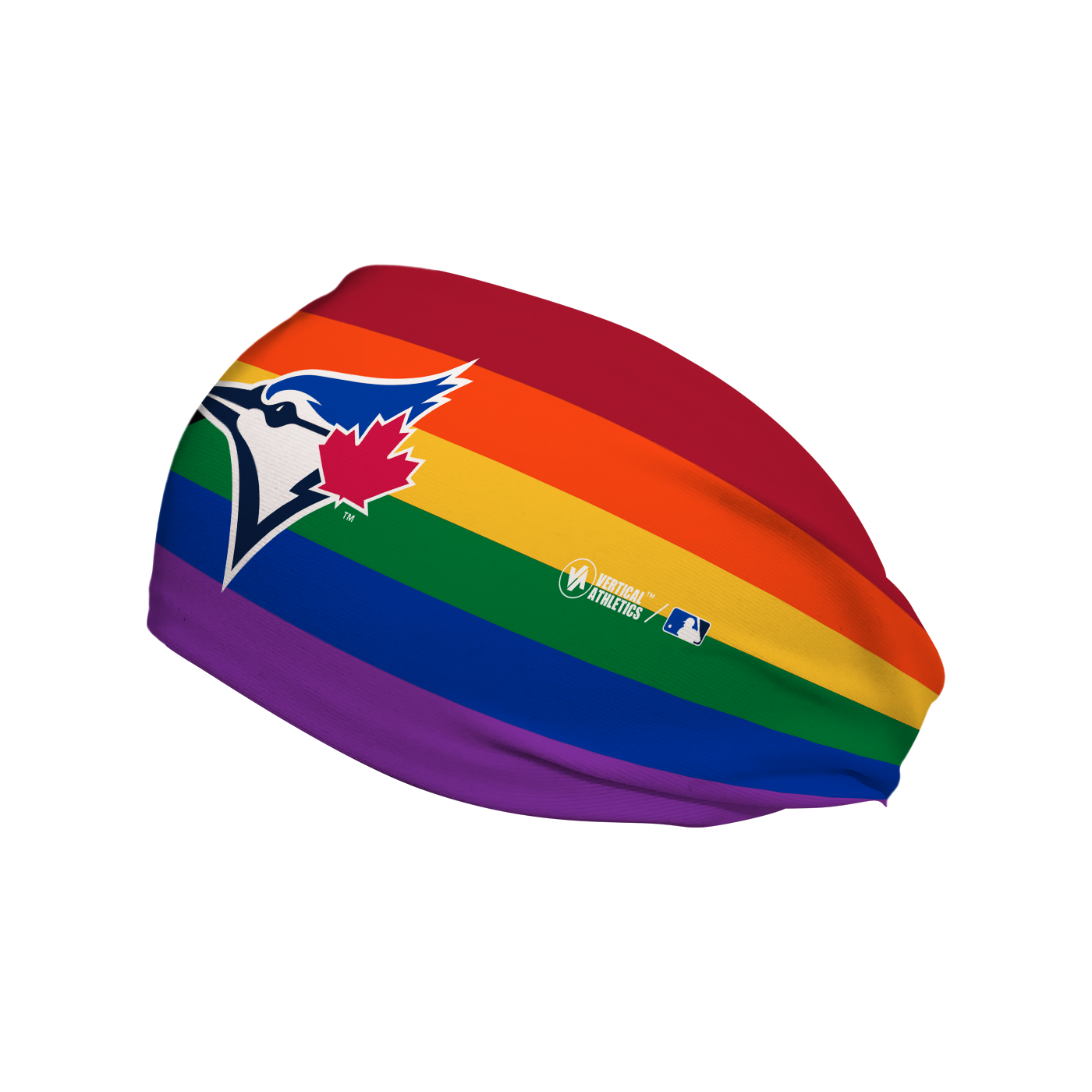 Blue Jays Cooling Headband: Progressive Pride Flag Cap Logo – Vertical  Athletics