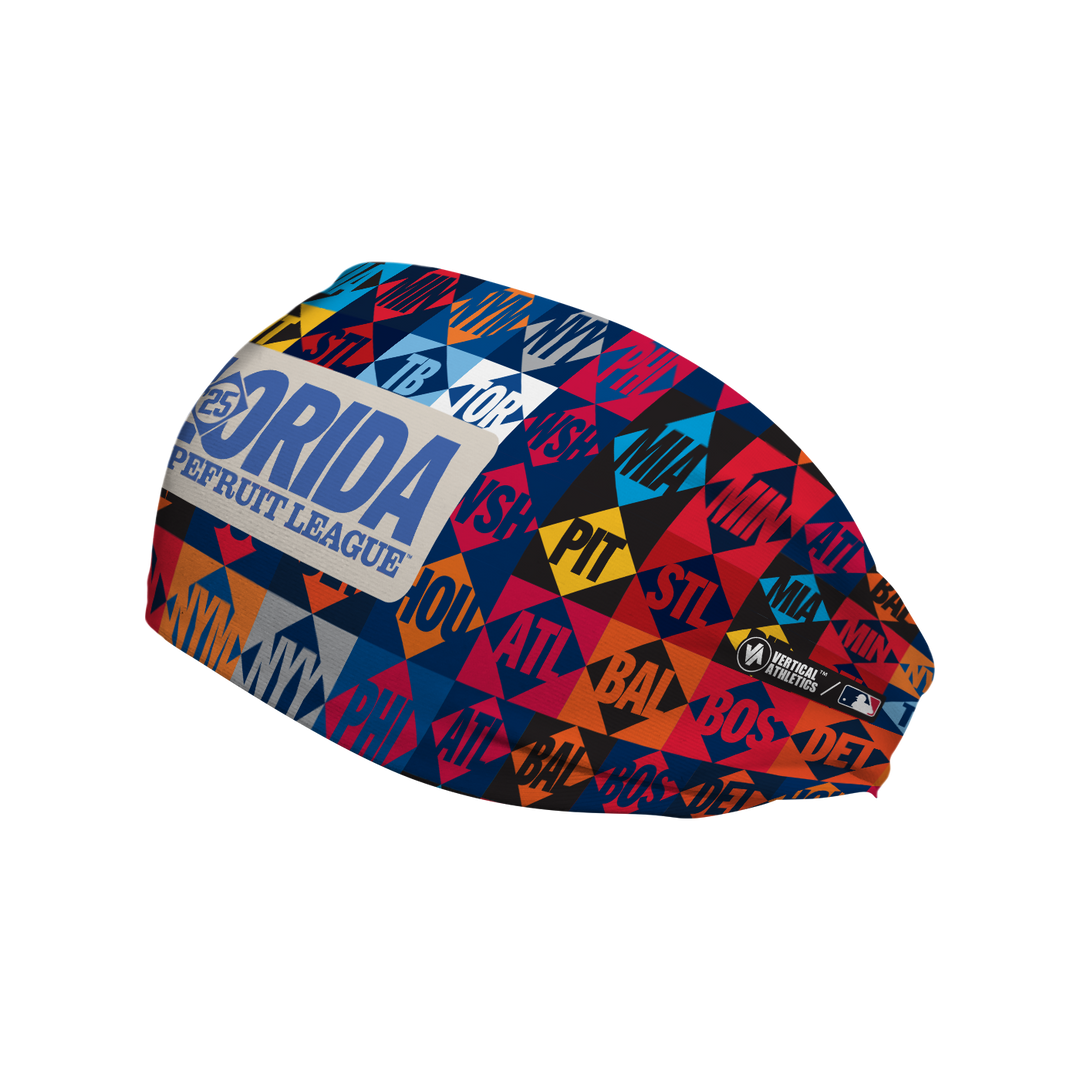 MLB spring training Grapefruit League cooling headband. Made in USA, Vertical Athletics brand.  