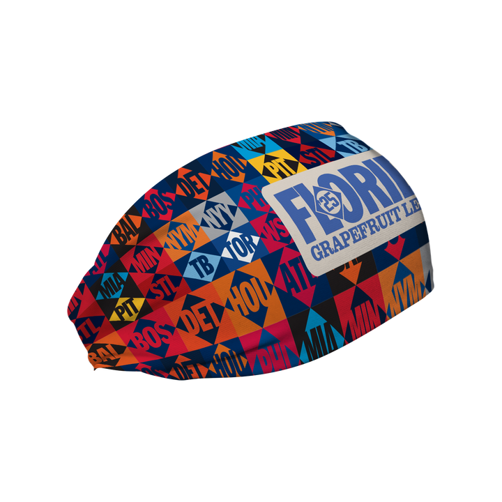 MLB spring training Grapefruit League cooling headband. Made in USA, Vertical Athletics brand.  