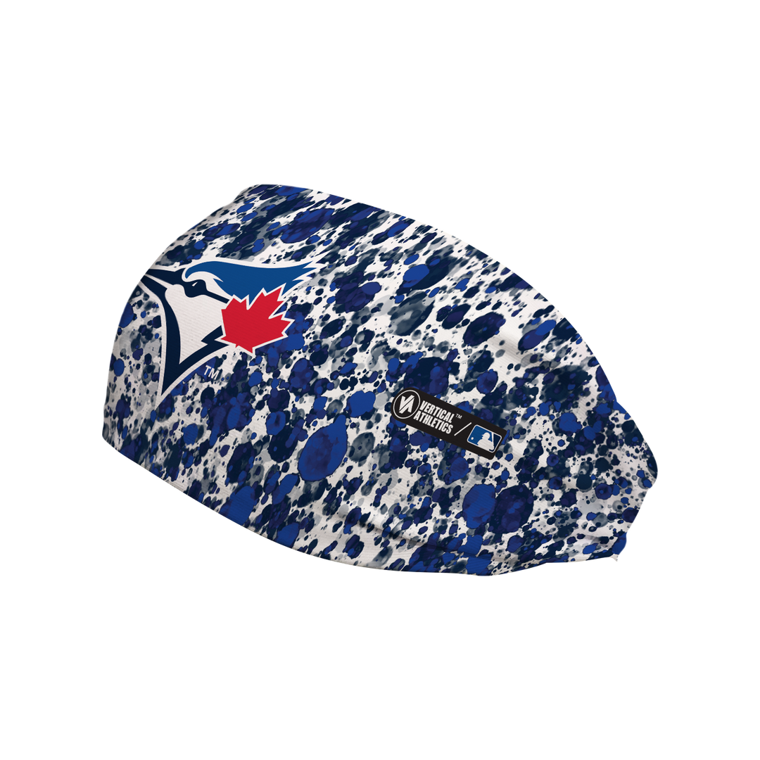 Blue Jays Cooling Headband: Paint Splatter