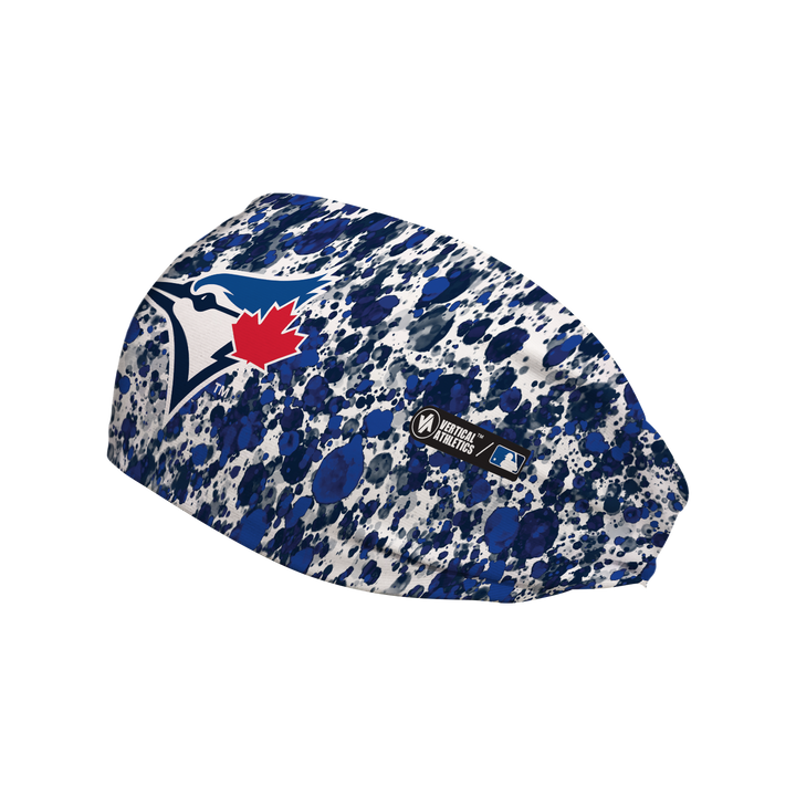 Blue Jays Cooling Headband: Paint Splatter