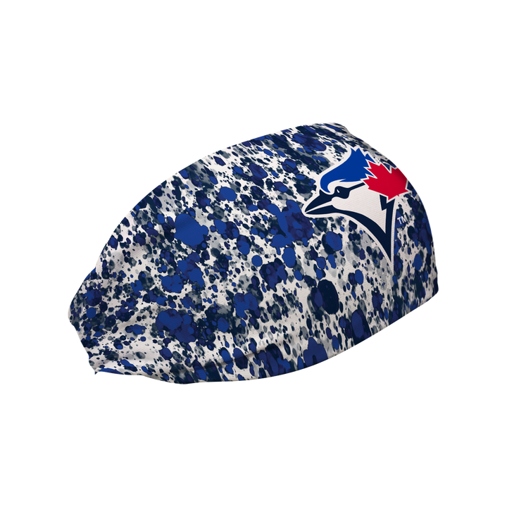 Blue Jays Cooling Headband: Paint Splatter