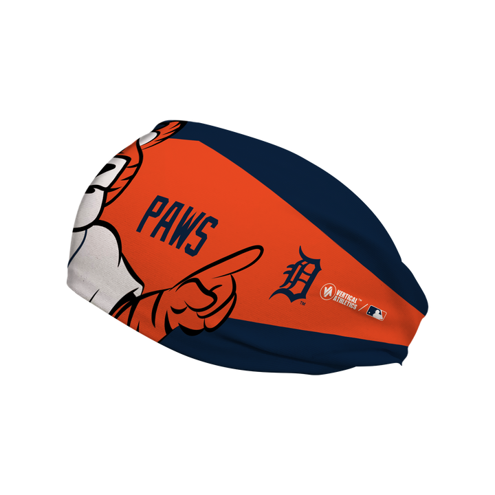 Tigers Cooling Headband: Mascot Nameplate