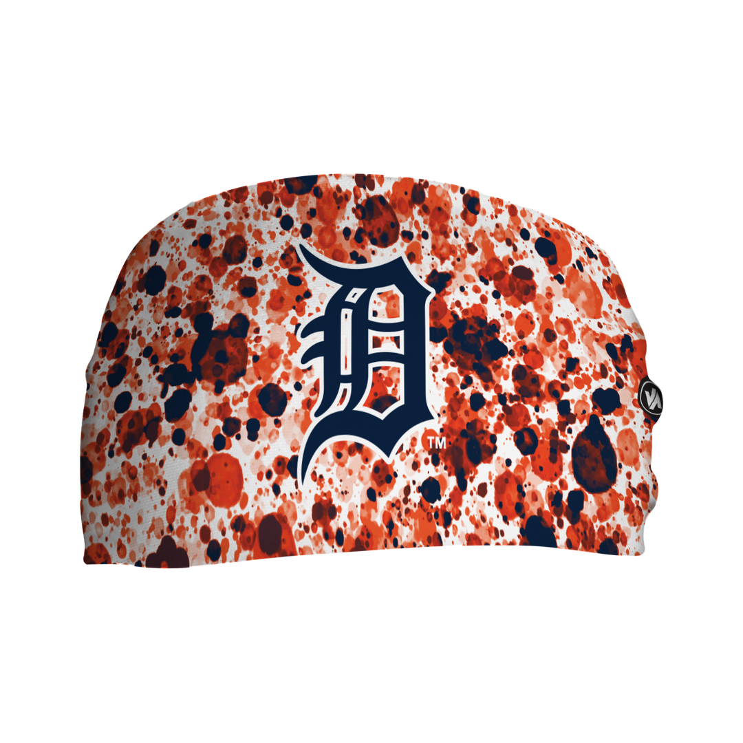 Tigers Cooling Headband: Paint Splatter