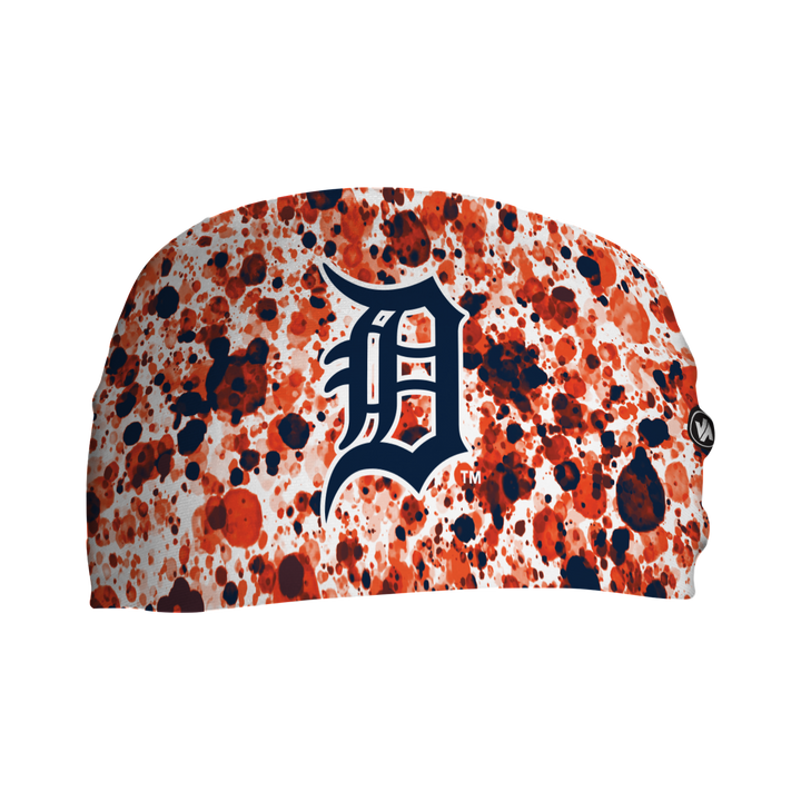 Tigers Cooling Headband: Paint Splatter