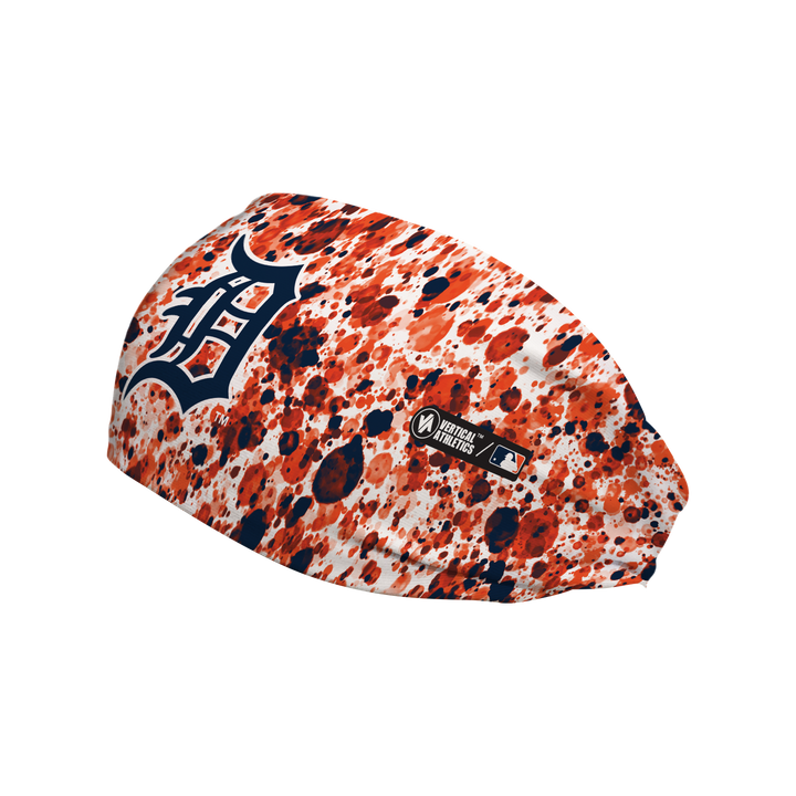 Tigers Cooling Headband: Paint Splatter