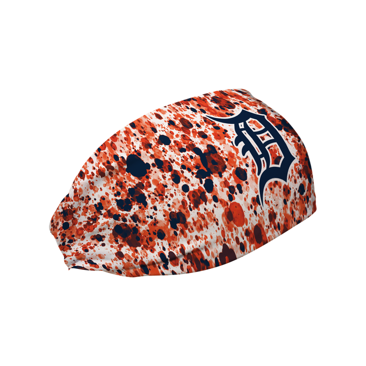 Tigers Cooling Headband: Paint Splatter