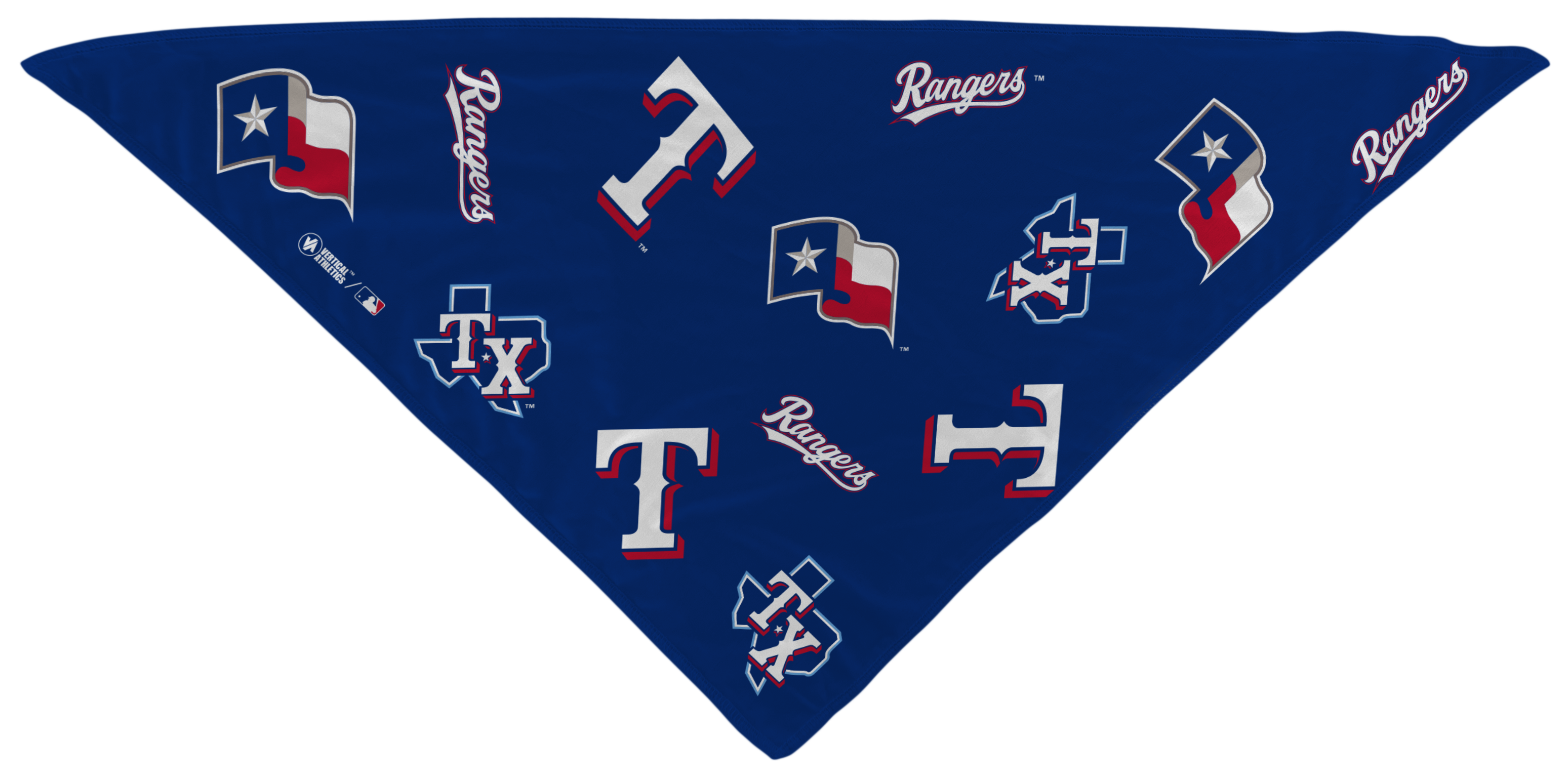 Rangers Triangle Cooling Bandana: All Over – Vertical Athletics