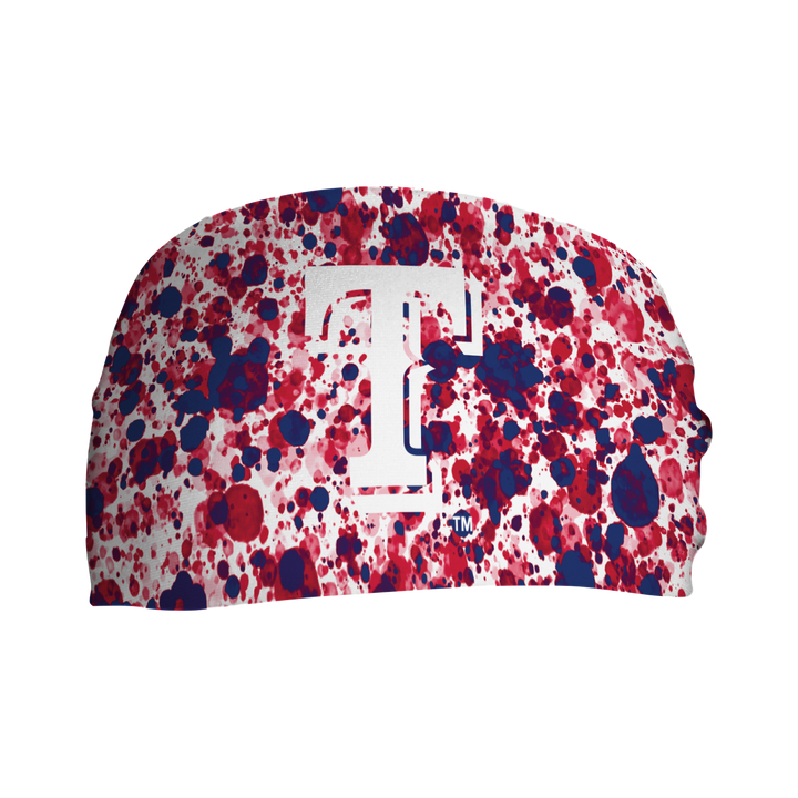 Rangers Cooling Headband: Paint Splatter