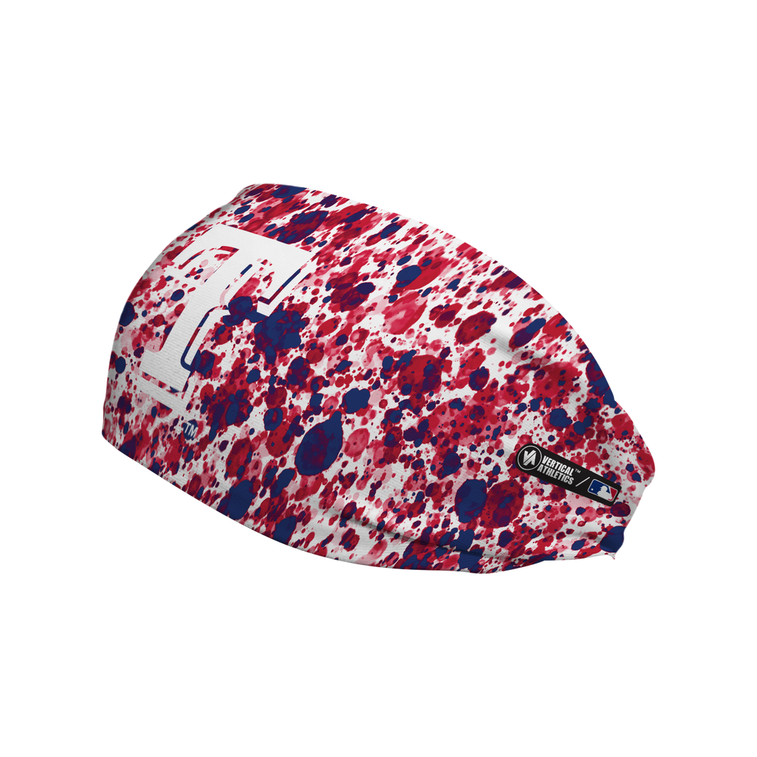 Rangers Cooling Headband: Paint Splatter