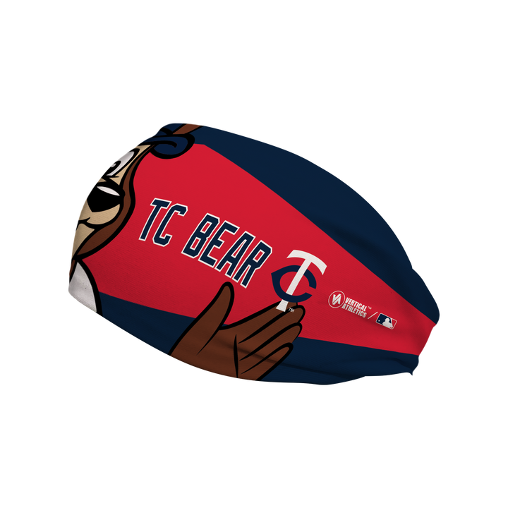 Twins Cooling Headband: Mascot Nameplate