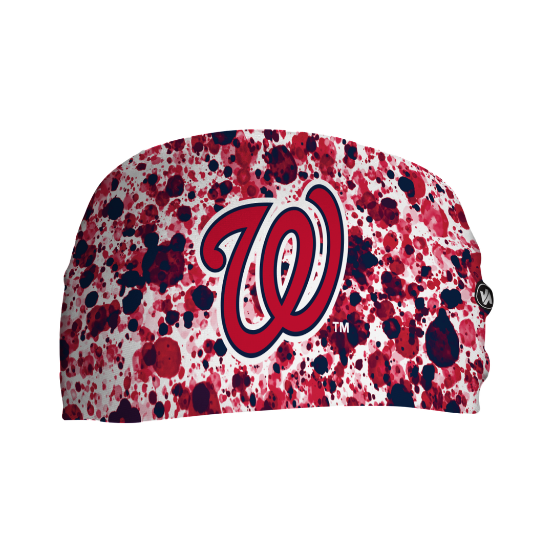 Nationals Cooling Headband: Paint Splatter