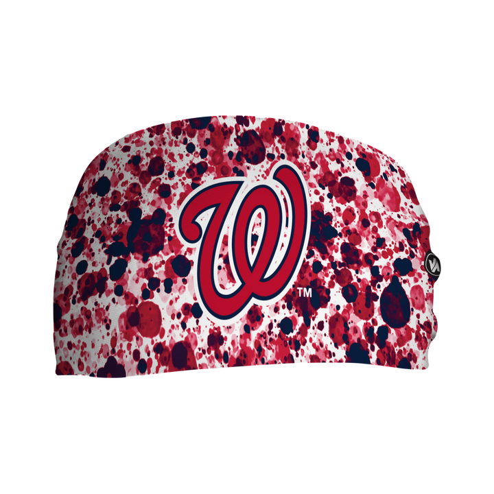 Nationals Cooling Headband: Paint Splatter