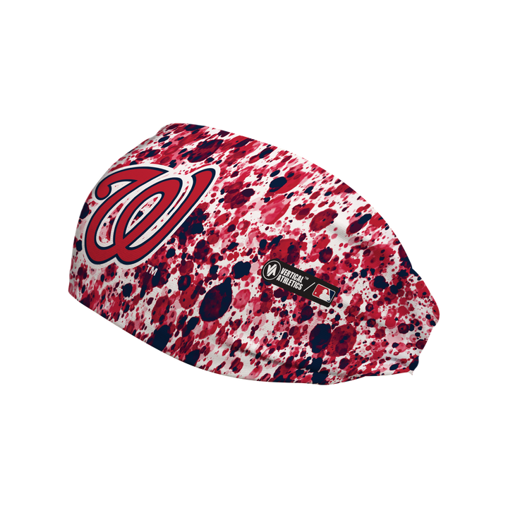Nationals Cooling Headband: Paint Splatter