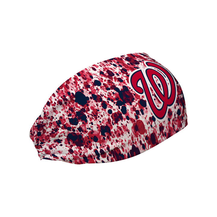 Nationals Cooling Headband: Paint Splatter