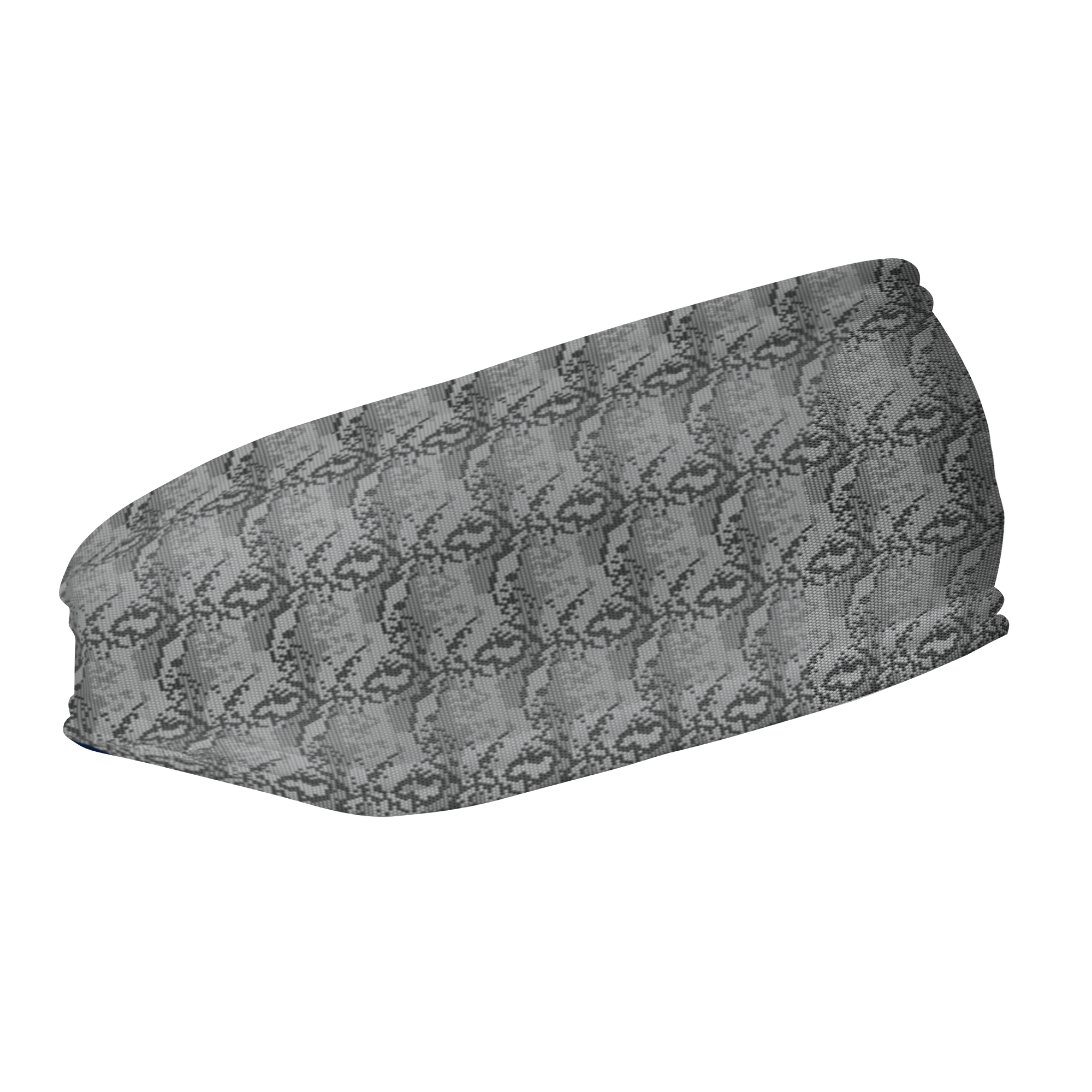 Fleece Headband: Silver Python – Vertical Athletics
