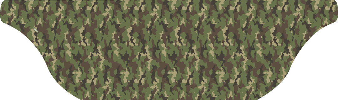 Cooling Sun Scarf with Woodland Camo. Made in USA, Vertical Athletics brand.