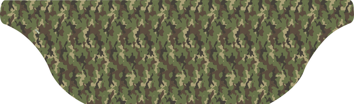 Cooling Sun Scarf with Woodland Camo. Made in USA, Vertical Athletics brand.