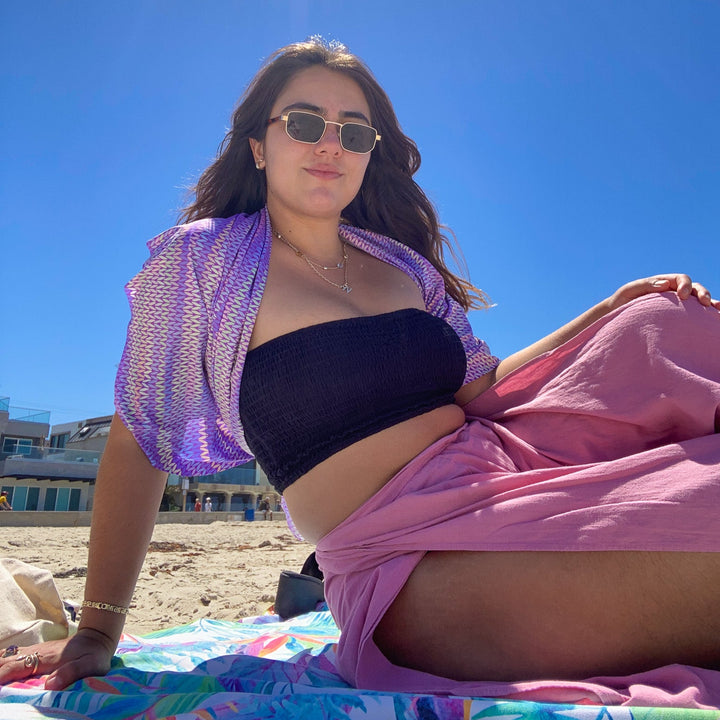 Cooling Sun Scarf: Slightly Psychedelic