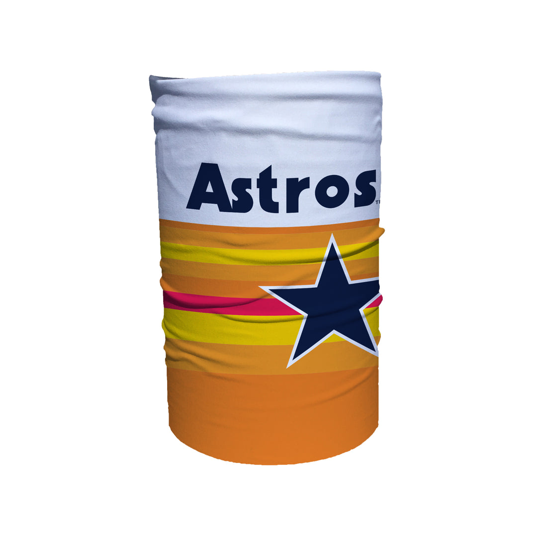 Astros Huston Flag with Wordmark Logo Classic Elite Cooling Gaiter.  