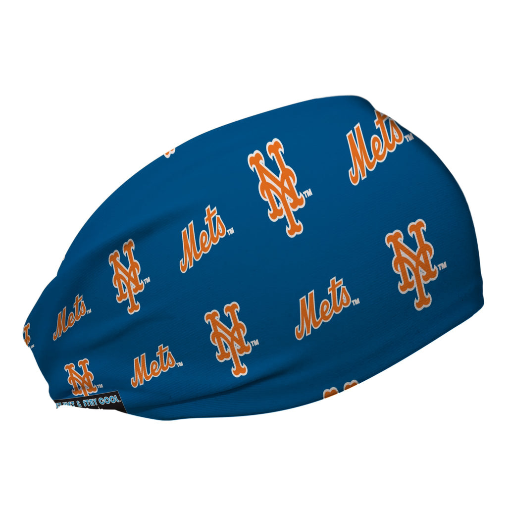 Mets Cooling Headband: Mascot Stare (Mr. Met) – Vertical Athletics